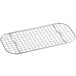 A Vigor stainless steel wire pan grate with a handle.
