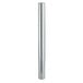 A galvanized steel leg for equipment stands and mixer tables on a white background.