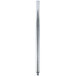 A 32 1/4" galvanized steel leg for a work table.