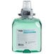 A case of 4 green bottles of GOJO Cucumber Melon Foaming Hand, Hair, and Body Wash.