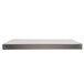 An Advance Tabco stainless steel rectangular shelf.