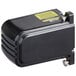 A black Avantco sausage stuffer motor with a yellow label.
