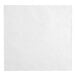 Choice white square dry wax paper on a white background.