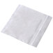 A clear Choice LDPE zip top bag on a white background.