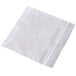 A clear plastic Choice LDPE zip top bag on a white background.