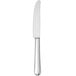 A Sant'Andrea Puccini stainless steel dessert knife with a silver handle.