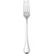 A Sant'Andrea Puccini stainless steel salad/dessert fork with a silver handle and plate.