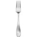 A Oneida Voss II stainless steel table fork with a silver handle.