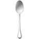 A silver Sant'Andrea Puccini demitasse spoon with a long handle.