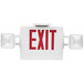 Emergency Exit Sign with LED Emergency Lighting, Battery Backup and ...