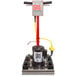 A Square Scrub PIVOT EBG-18 orbital floor scrubber machine on a white background.