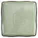a square plate with a black edge