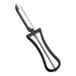 A Choice 6" Floating Vegetable Peeler with a stainless steel blade and black handle.