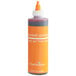 A bottle of Chefmaster Sunset Orange Liqua-Gel Food Coloring with a cap.
