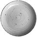 An International Tableware Rotana stone porcelain plate with black specks.