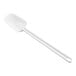 A white 16-inch spoonula with a flat, flexible head and a long handle.