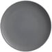 An American Metalcraft matte grey melamine plate.