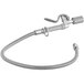 A silver Pre-Rinse Spray Valve hose with a grip and nozzle.