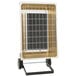 a large metal box with a grid on it
