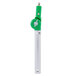 A white Unger plastic cranked joint angle adapter with green accents.