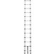 A Cosco aluminum telescoping ladder with black rubber accents.