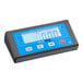 AvaWeigh PZ30 Pizza Scale with Wireless Digital Display. A black and blue digital scale with a wireless display.