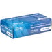A blue Noble box of disposable gloves with white text.