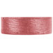 An 8" raspberry polyethylene circular container with a rough surface.