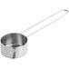 An American Metalcraft stainless steel measuring cup with a wire handle.