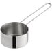 An American Metalcraft stainless steel measuring cup with a wire handle.