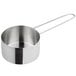 An American Metalcraft stainless steel measuring cup with a wire handle.