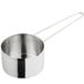 An American Metalcraft stainless steel measuring cup with a wire handle.