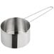 An American Metalcraft stainless steel measuring cup with a wire handle.