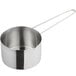An American Metalcraft stainless steel measuring cup with a wire handle.