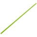 A green straw on a white background.