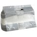 A medium plastic "Fresh Bakery" cookie bag with a white label and gray food items inside.