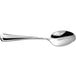 A Oneida Inn Classic 18/10 stainless steel demitasse spoon with a silver handle and spoon.
