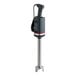 A heavy-duty 16-inch variable speed immersion blender with a black handle and stainless steel shaft.