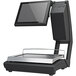 A black rectangular Bizerba KH II 800 PRO countertop scale with a white screen.
