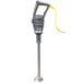 A Hamilton Beach commercial immersion blender with a yellow and grey handle.