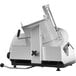 A Bizerba heavy-duty automatic meat slicer with a white background.