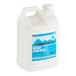 A white jug of Sierra by Noble Chemical Ready-to-Use Acrylic Floor Finish with a blue label.