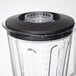 The Hamilton Beach 6126-HBB908 polycarbonate blender jar with a lid.