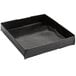 A Baker's Mark solid black non-stick basket with a handle.