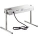 A silver ServIt strip warmer with a black cord.