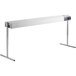 A white rectangular metal strip warmer with a toggle switch on a white background.