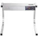 A silver rectangular ServIt strip warmer with a black and silver toggle switch on top.