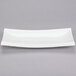 A CAC Tokyia bone white rectangular porcelain platter.