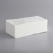 A stack of Chicopee white standard-duty foodservice towels.