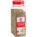 A container of Lawry's Lemon Pepper Seasoning on a white background.